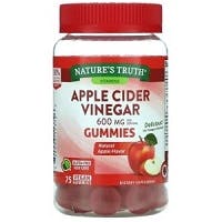 Nature's Truth Vitamins Apple Cider Vinegar Gummies Dietary Supplement 600 mg, (75 count)