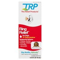 TRP Ring Relief Homeopathic Ear Drops For Tinnitus Symptoms (0.33 fl oz)