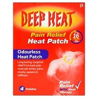Deep Heat Pain Relief Heat Patch (4 Patches)