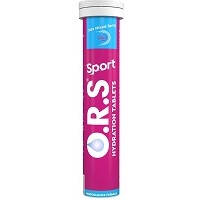 O.R.S Sport Electrolyte Tablets  (20 Soluble Tablets) - MIXED BERRY