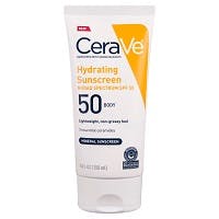 CeraVe Hydrating Sunscreen with Broad Spectrum SPF 50  (5 fl. oz) (150 ml)