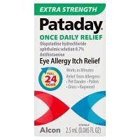 Pataday Extra Strength Once Daily Relief Eye Drops, For Ages 2 and Older 0.085 fl oz (2.5ml)