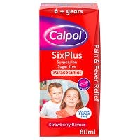 Calpol SixPlus Suspension (80ml)