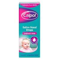 Calpol Soothe & Care Saline Nasal Drops (10ml)