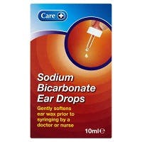 Care Sodium Bicarbonate Ear Drops (10ml)