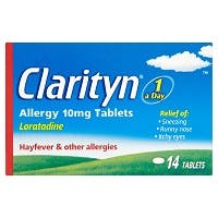 Clarityn Allergy 10mg Tablets (14 tablets)