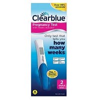 Clearblue Digital Pregnancy Test with Weeks Indicator (2 tests)