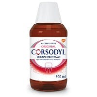 Corsodyl Alcohol-free Mouthwash Original Chlorhexidine 0.2% (300ml)