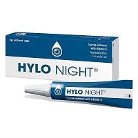 Hylo Night Eye Ointment with Vitamin A (preservative-free) (5g)