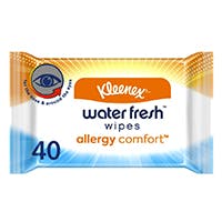 Kleenex® Water Fresh™ Wipes Allergy Comfort™ (40 Wipes)