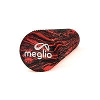 Meglio - 45cm High Density Foam Roller - Deep Tissue Muscle Massage - Sports Recovery & Tension Relief (Red/Black)