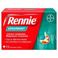 Rennie Spearmint (72 Chewable Tablets)