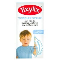 Tixylix Glycerol Toddler Syrup 3 Months to 5 Years (100ml)