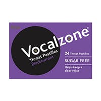 Vocalzone Throat Pastilles Blackcurrant (24 Pastilles)