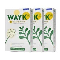 WAYK Vitamin D 10mcg (400 IU) 30 Tablets