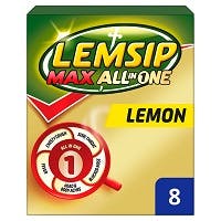 Lemsip Max All in One Lemon (8 Sachets)