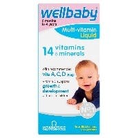 Vitabiotics Wellbaby Multi-Vitamin Liquid 6 Months to 4 Years (150ml)