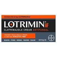 Lotrimin AF Clotrimazole Antifungal Cream (1.1 oz)