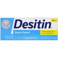Desitin Rapid Relief Diaper Rash Cream  (4 oz)