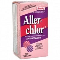 Aller-chlor 4mg Tablets (non-prescription) (100 count)