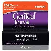 GenTeal Tears Severe Night-Time Lubricant Eye Ointment, 0.12 fl oz (3.5g) 