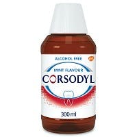 Corsodyl Alcohol-Free Mouthwash Mint Chlorhexidine 0.2% (300ml)