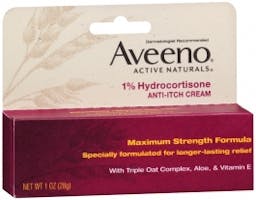 Aveeno Active Naturals Cream Anti-Itch 1% Hydrocortisone 1oz