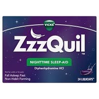 ZzzQuil Nighttime Sleep-Aid LiquiCaps (24 count)